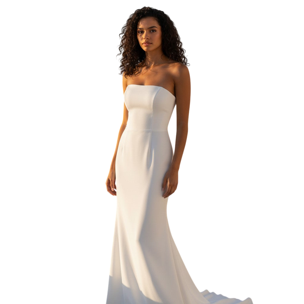 Elegant Strapless Evening Dress - Channel Your Inner Glam!