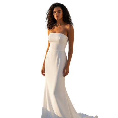 Elegant Strapless Evening Dress - Channel Your Inner Glam!