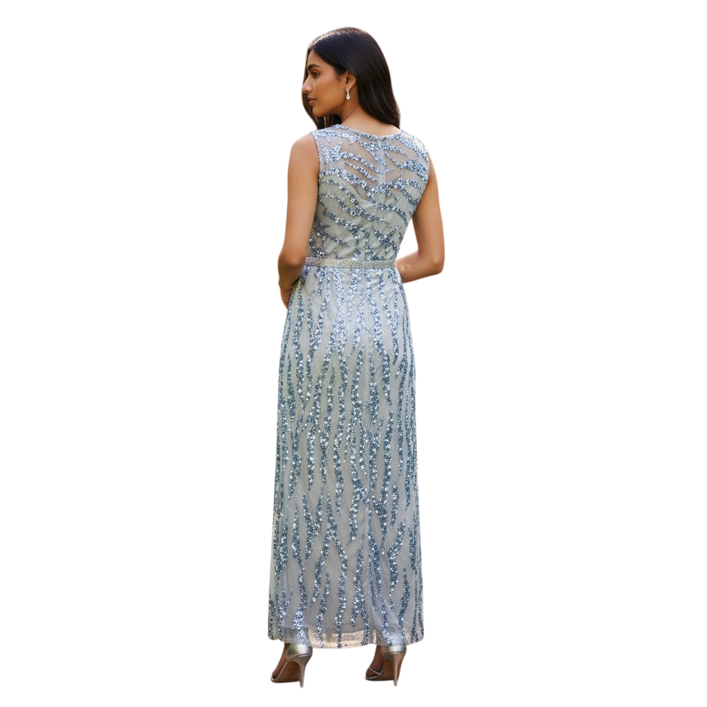Sequin Splash: The Dazzling Diva Dress