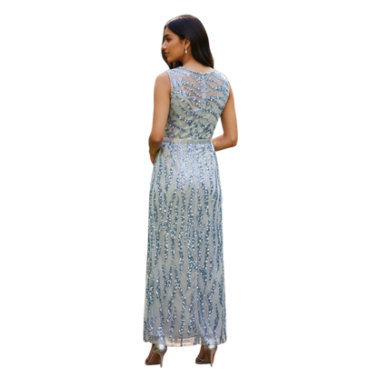Sequin Splash: The Dazzling Diva Dress