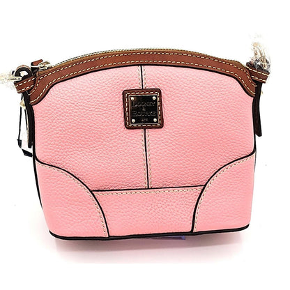Pebbled Leather Crossbody Handbag - Elegant & Cheeky