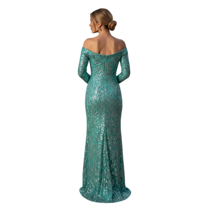 Sparkle & Shine Mermaid Gown: Dazzle in Every Moment!
