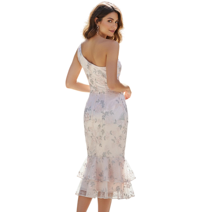 Whimsical Blooms Evening Gown: Elegance Meets Playfulness