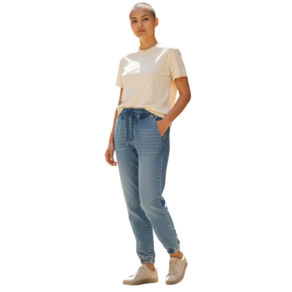 Light Wash Distress Straight Leg - Your New Lazy Day Bestie