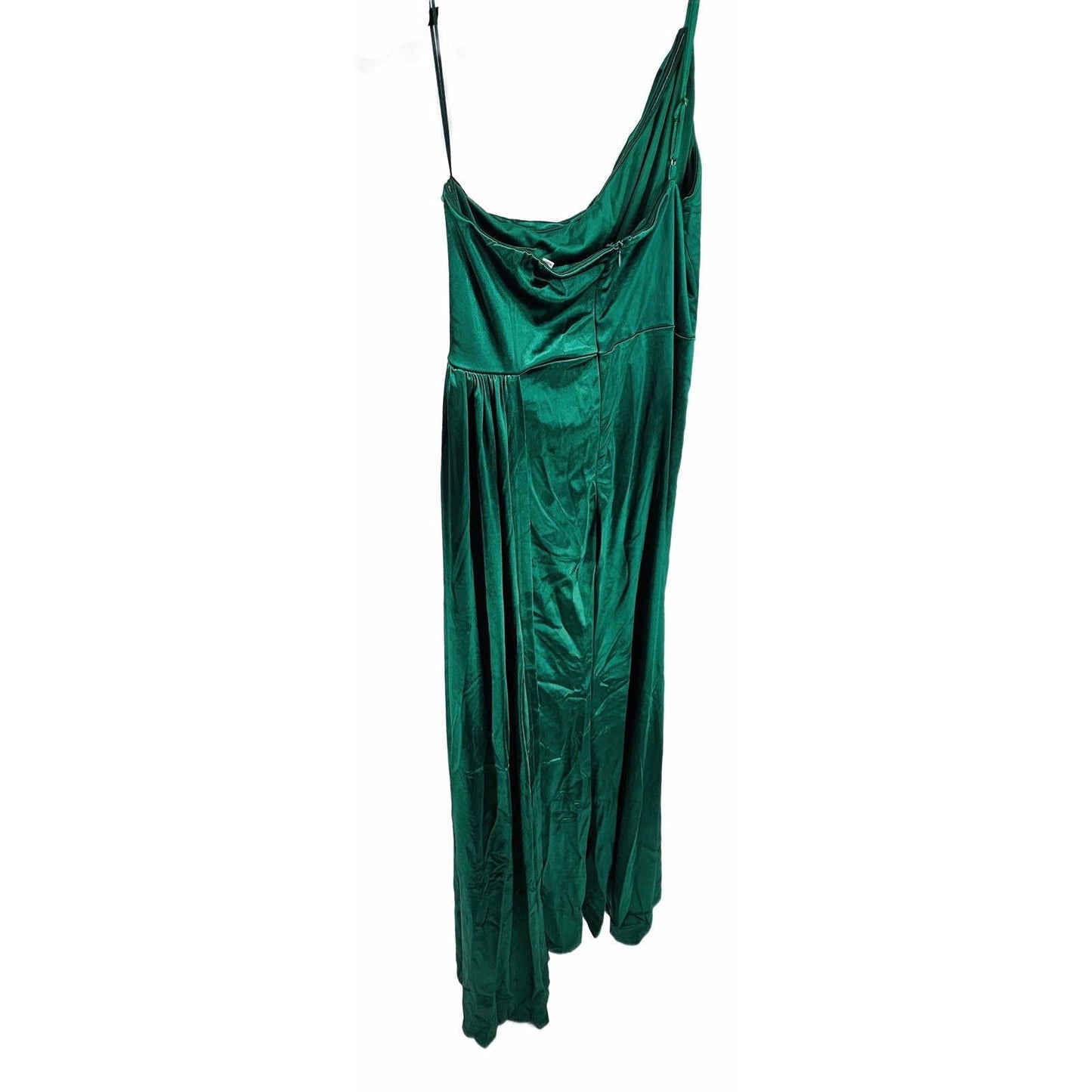 Gorgeous Satin Draped Dress