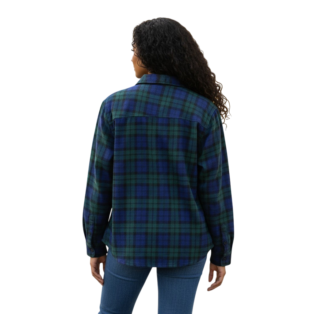Tartan Sherpa Jack Watch - Cozy Plaid Adventure Buddy