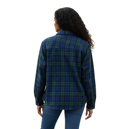 Tartan Sherpa Jack Watch - Cozy Plaid Adventure Buddy
