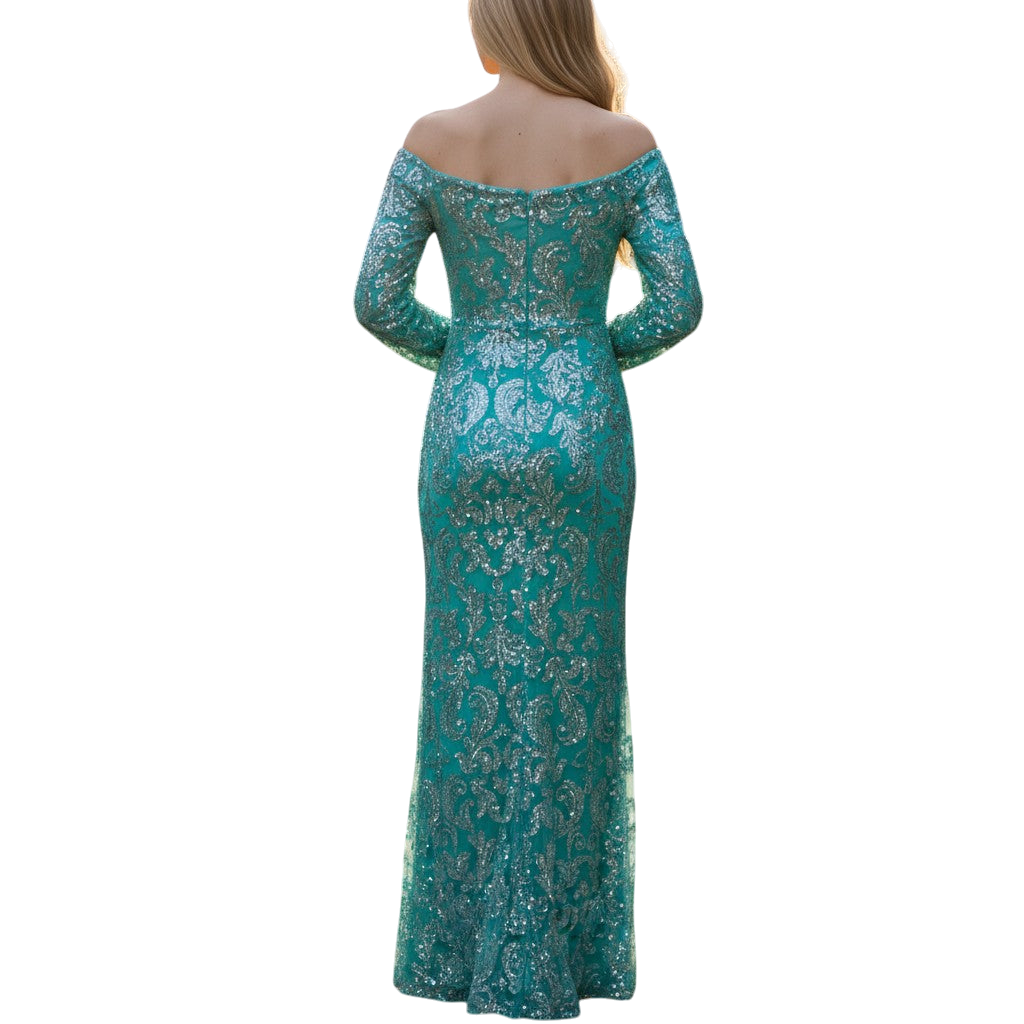 Sparkle & Shine Mermaid Gown: Dazzle in Every Moment!