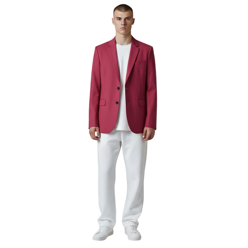 Fuchsia Power Blazer: Command Attention in Every Room!