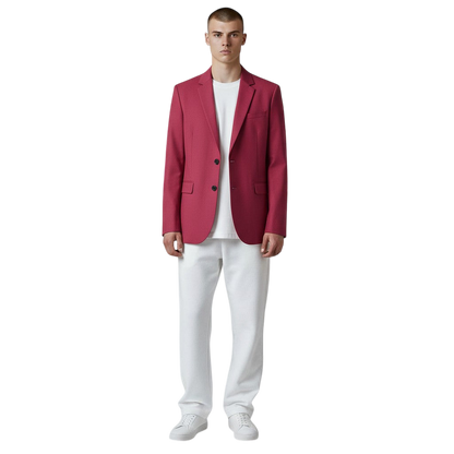 Fuchsia Power Blazer: Command Attention in Every Room!