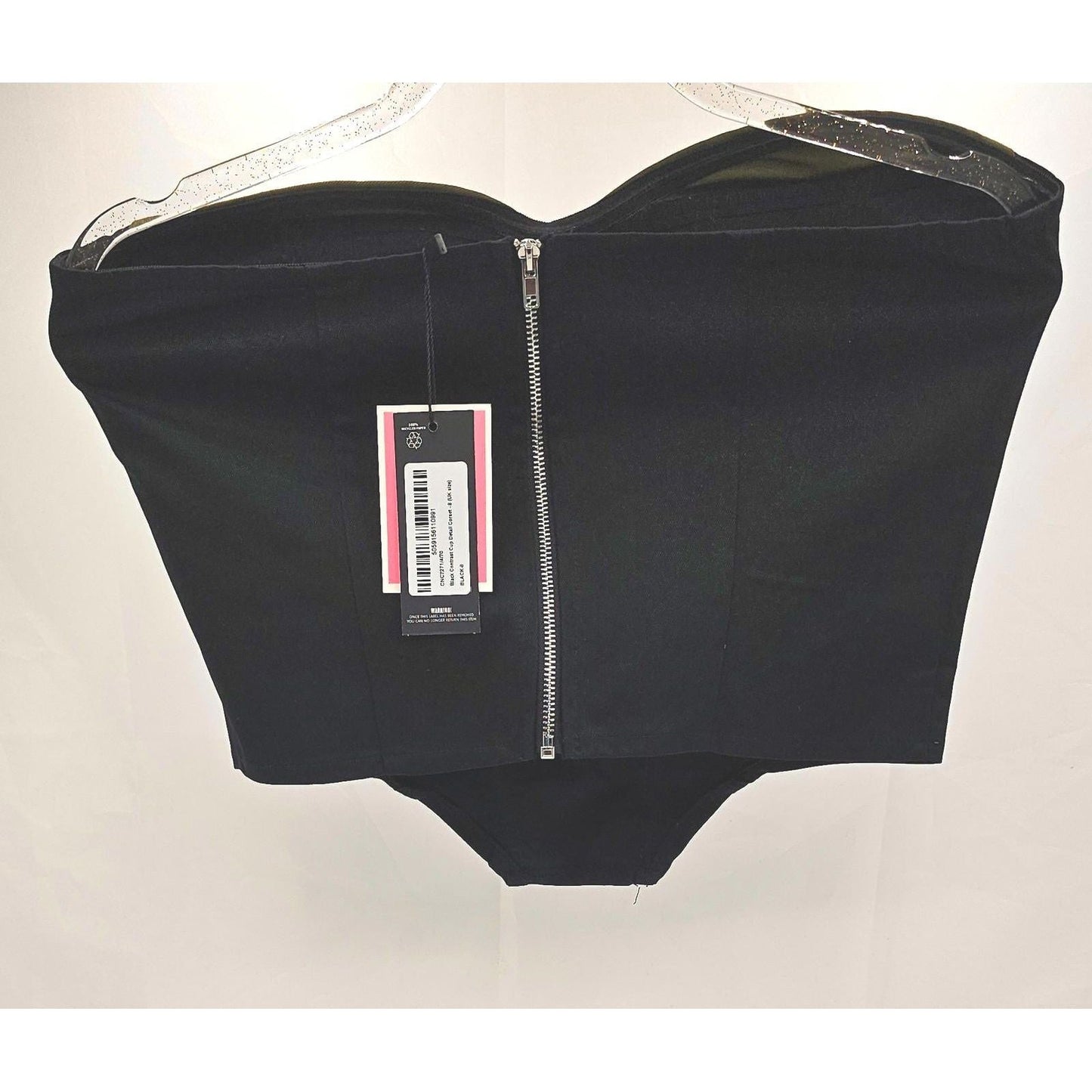 Sassy Strapless Corset - Zip Up Your Style!