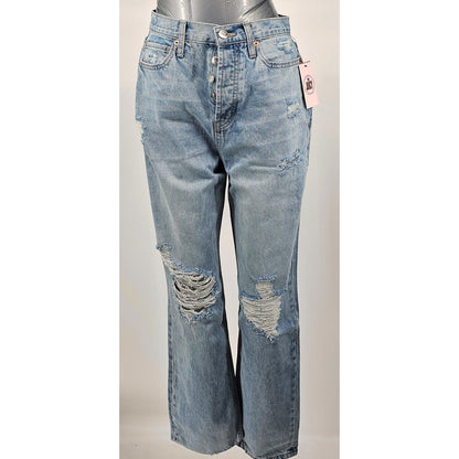 Relaxed Destroyed Jean - Because Comfort is Queen Light Wash