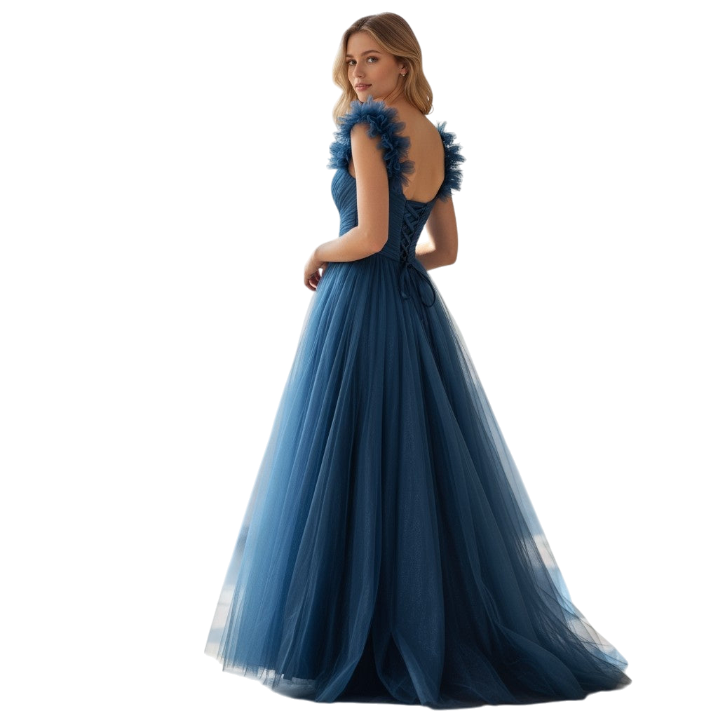 Cinderella Blues: Transformative Tulle Delight