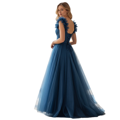 Cinderella Blues: Transformative Tulle Delight