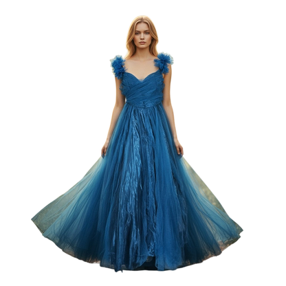 Cinderella Blues: Transformative Tulle Delight