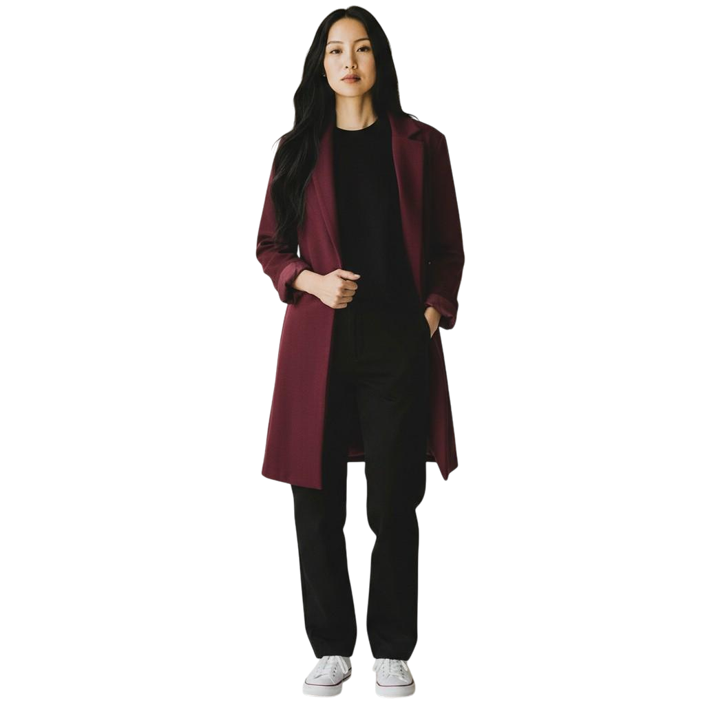 Chic Long Women's Coat - Your New Favorite Layer