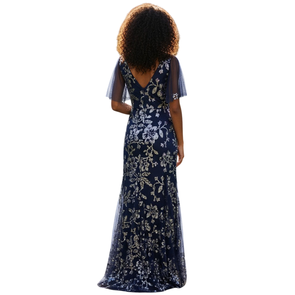 Enchanted Nightfall Sequin Gown