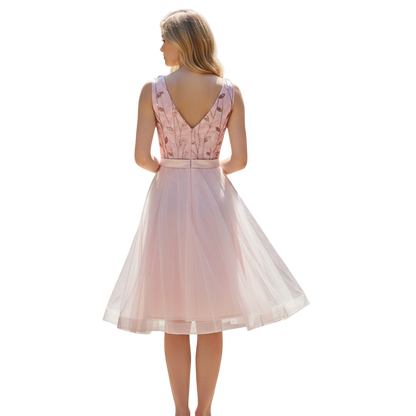 Blush Blossom Party Dress: Dance Like Everyone's Watching
