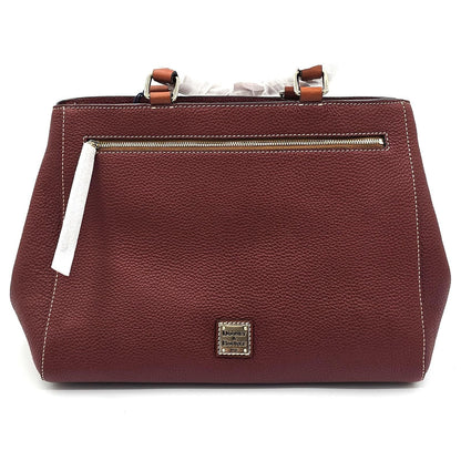 Pebble Grain Classic Leather Satchel - Beauty