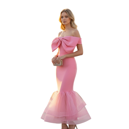 Pink Perfection: The Tulle-Tastic Mermaid Dress