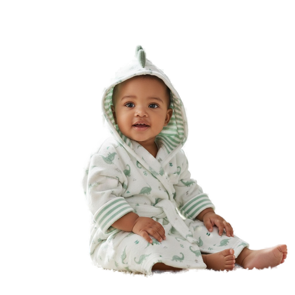Just One For You Infant Dinosaur Robe 0-9 months