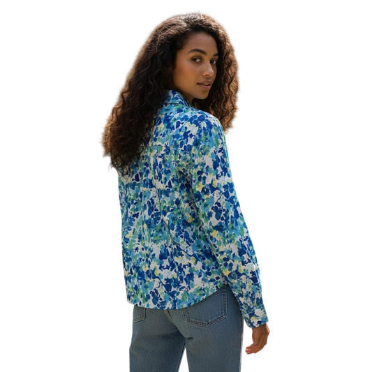 Floral Fiesta Women's Casual Jacket - Button Up Your Style!