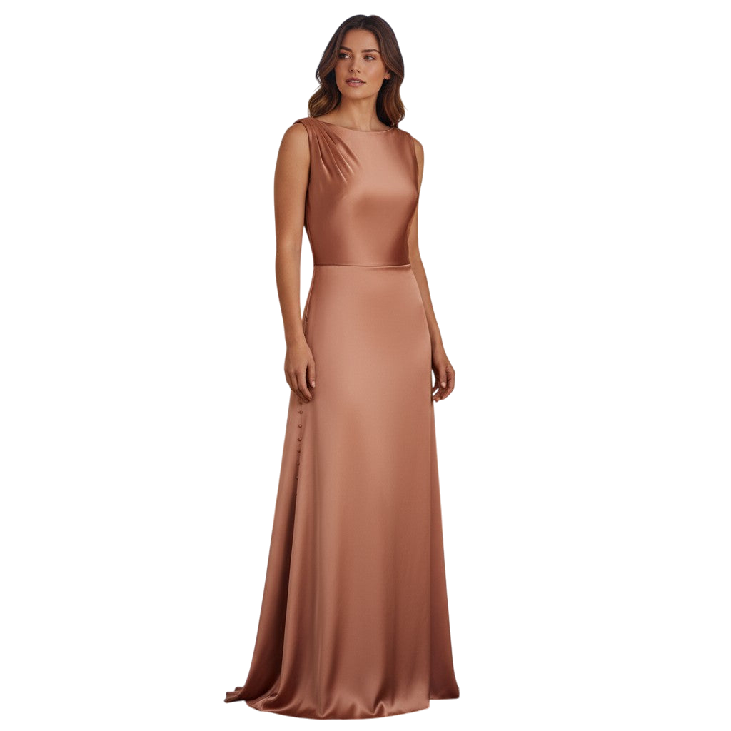 Satin Siren: The Dress That Turns Heads Faster Than You Can!