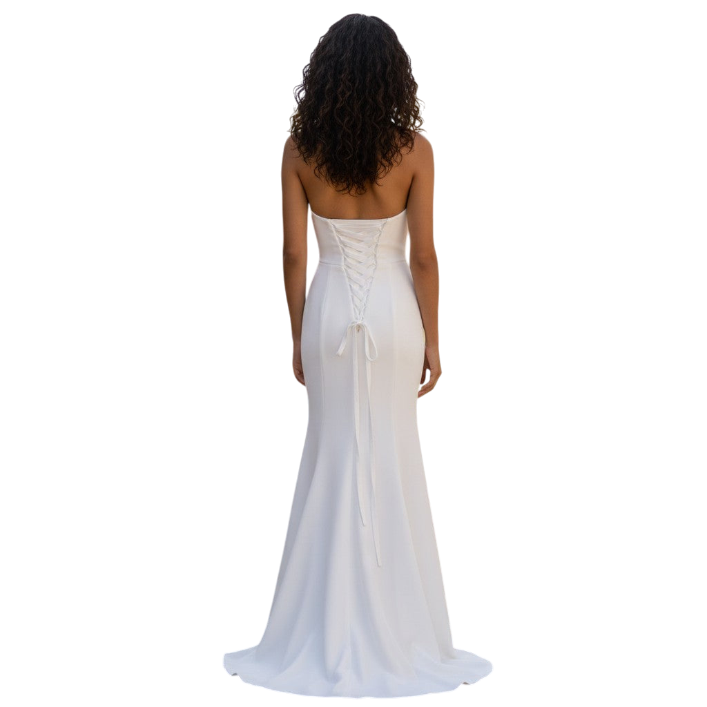 Elegant Strapless Evening Dress - Channel Your Inner Glam!