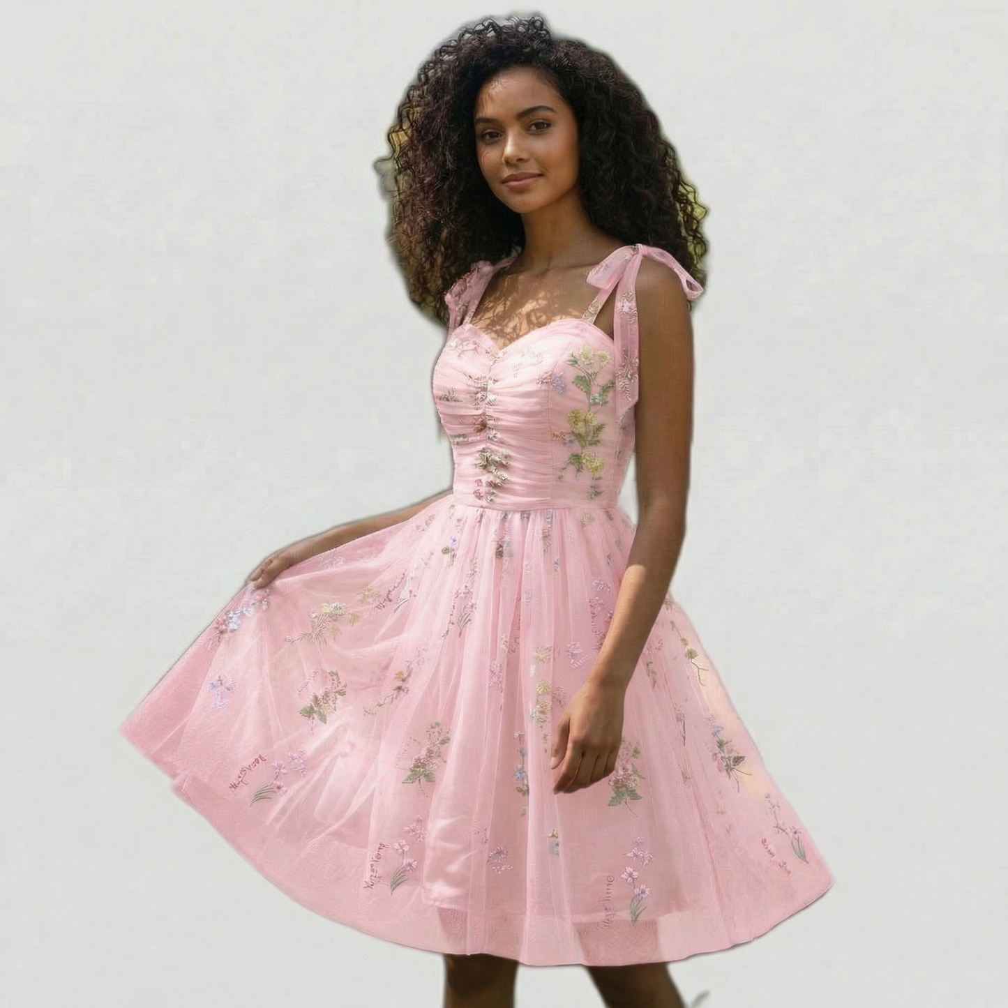 Blossom Breeze Dress: Floaty Floral Fun Awaits!