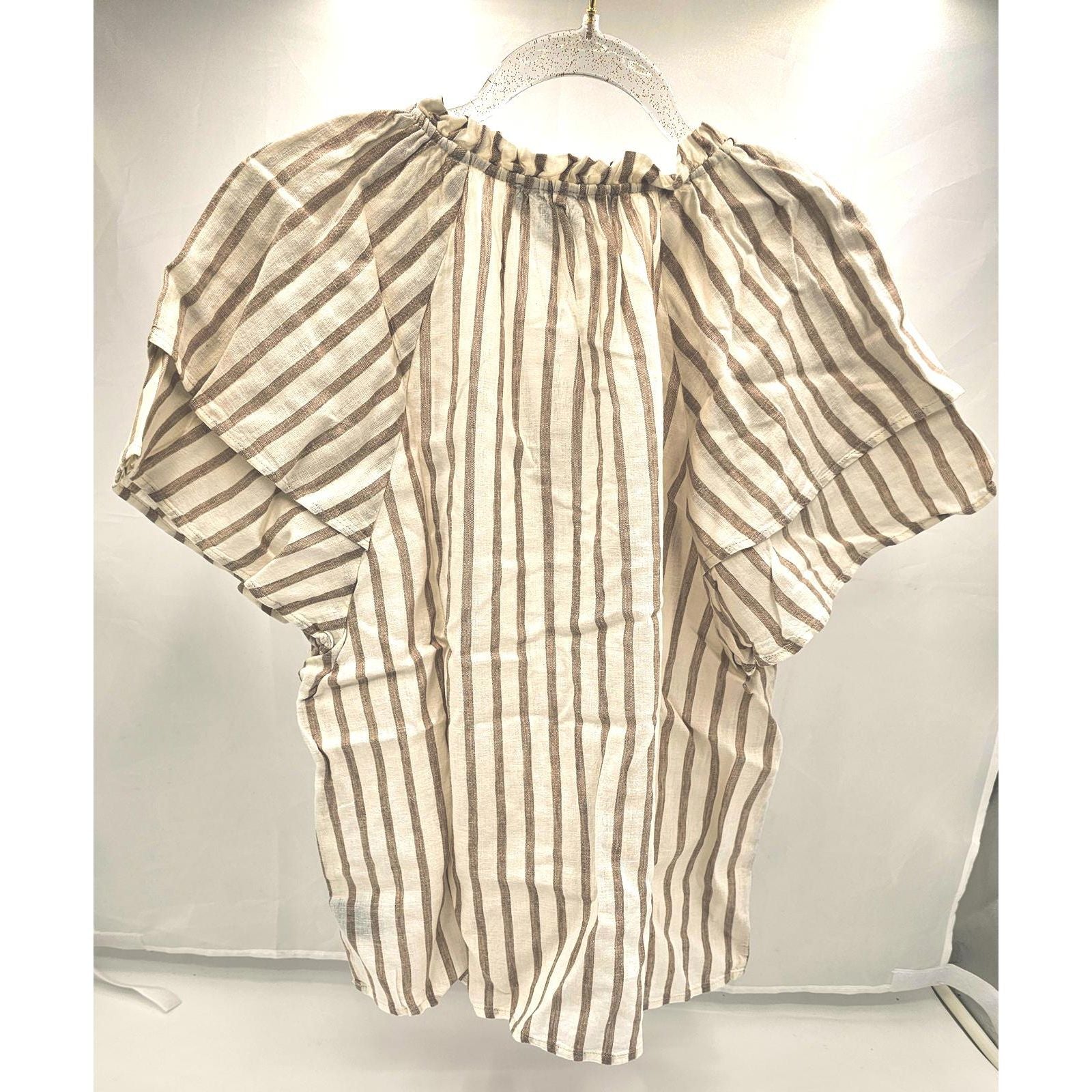 Sanctuary Breezy Striped Blouse - Your New Favorite Air Conditioner!/XS