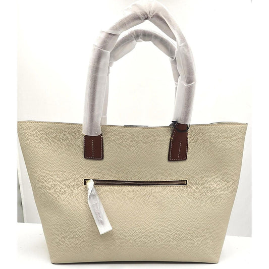 Pebble Large Leather Tote Handbag - Elegant & Spacious