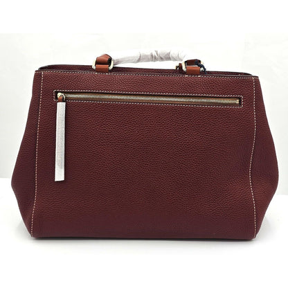 Pebble Grain Classic Leather Satchel - Beauty