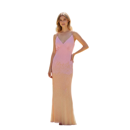 Sunset Dreams Sequin Maxi Dress – Shine Right into Dusk!