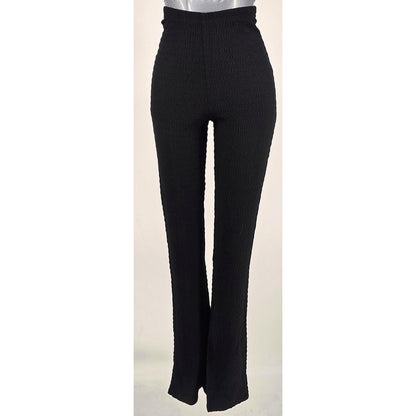 Sleek High-Waisted Casual Pants - Your New Leg Day MVP
