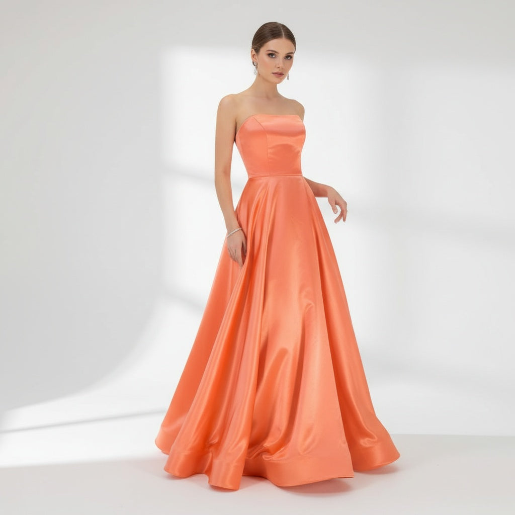 Coral Satin Swept Into Summer