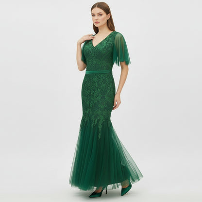 Forest Depths Carved in Tulle