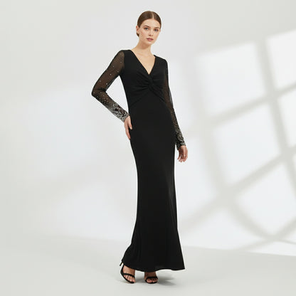 Black Crepe and Sharp Precision