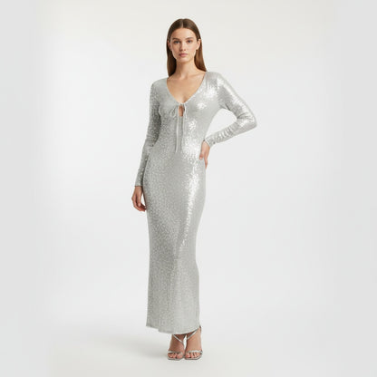 Silver Sequins and Second Skin