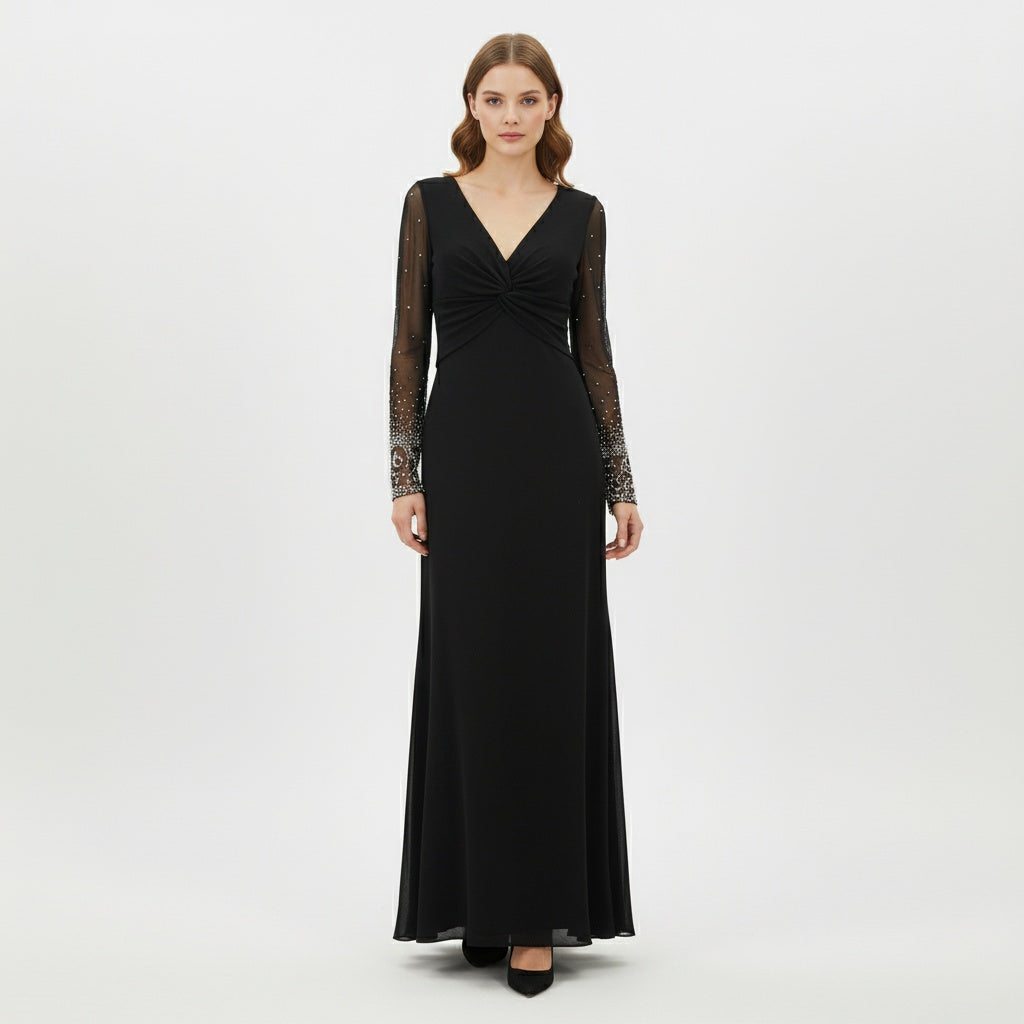 Black Crepe and Sharp Precision
