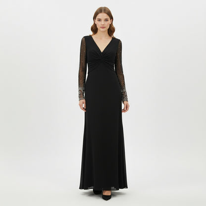 Black Crepe and Sharp Precision