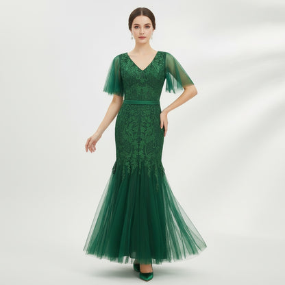 Forest Depths Carved in Tulle