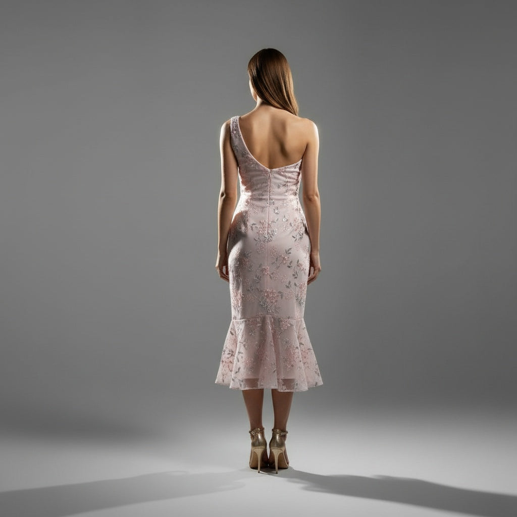 Whimsical Blooms Evening Gown: Elegance Meets Playfulness