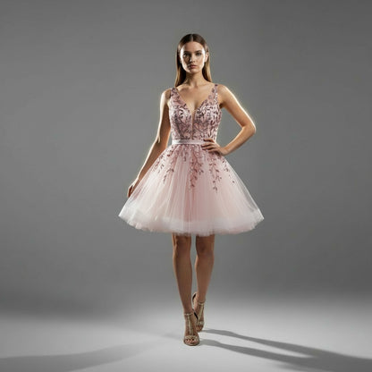 Blush Blossom Party Dress: Dance Like Everyone's Watching