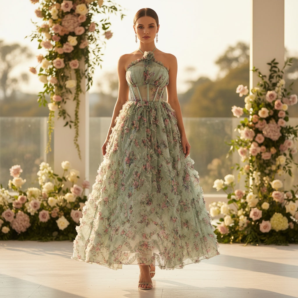 Whimsical Fairy Dreams Maxi Dress