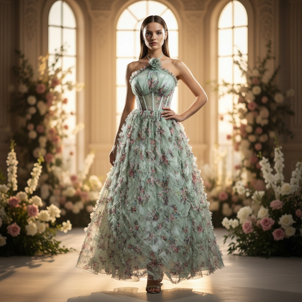 Whimsical Fairy Dreams Maxi Dress