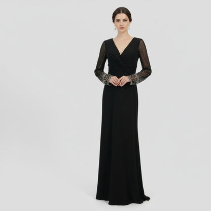 Black Crepe and Sharp Precision