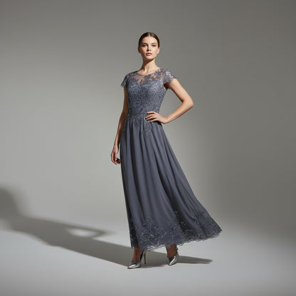 Slate Lines Through Softest Fabric