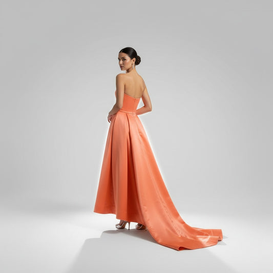 Coral Satin Swept Into Summer