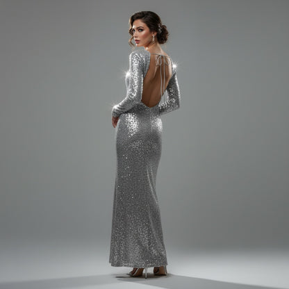 Silver Sequins and Second Skin