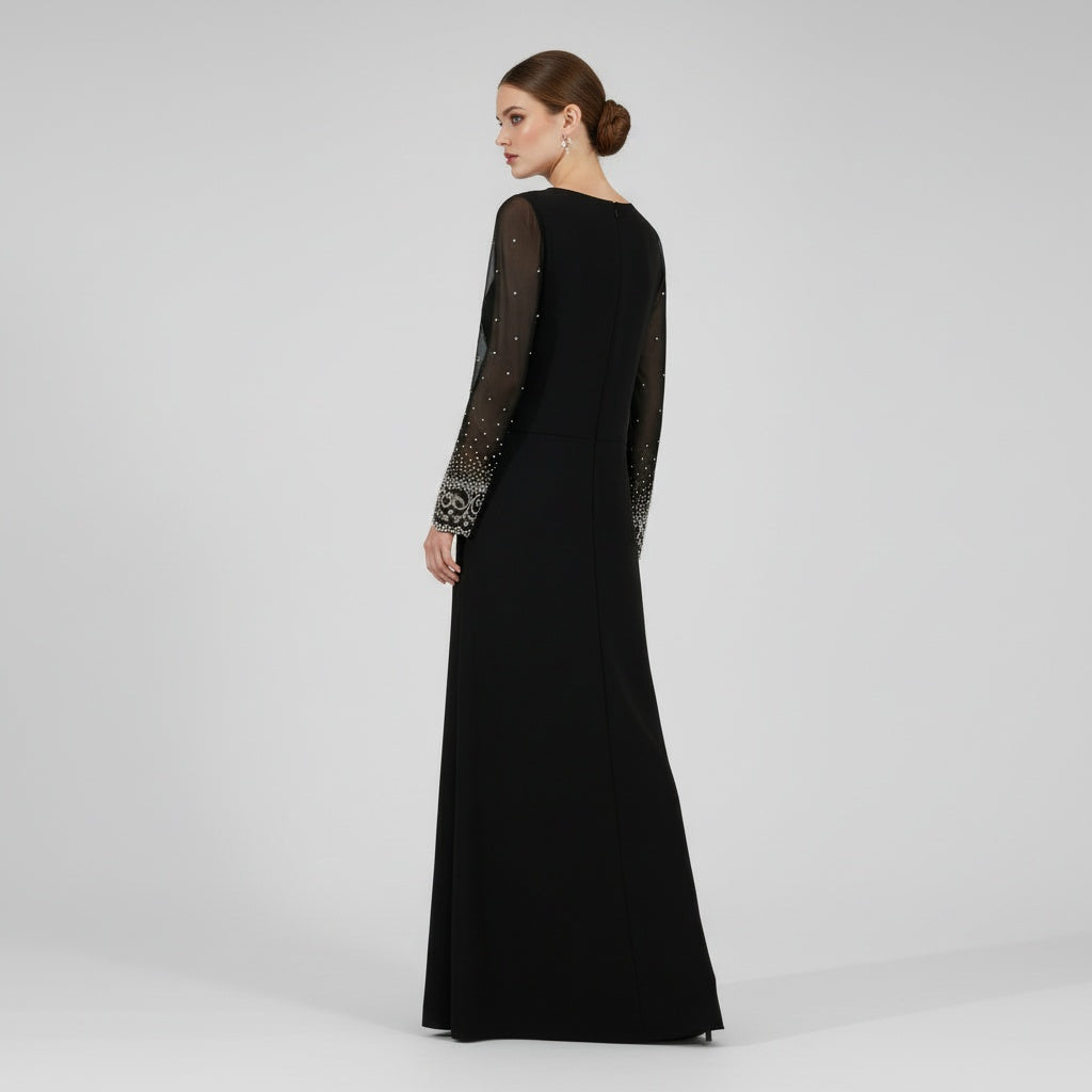 Black Crepe and Sharp Precision